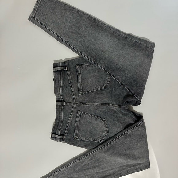 J Brand Women's Straight Leg Jeans in Charcoal - Picture 2 of 4